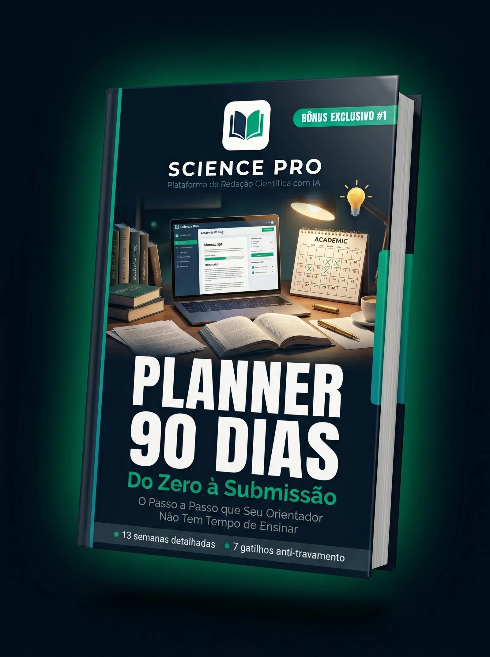 Capa do bônus Planner 90 Dias